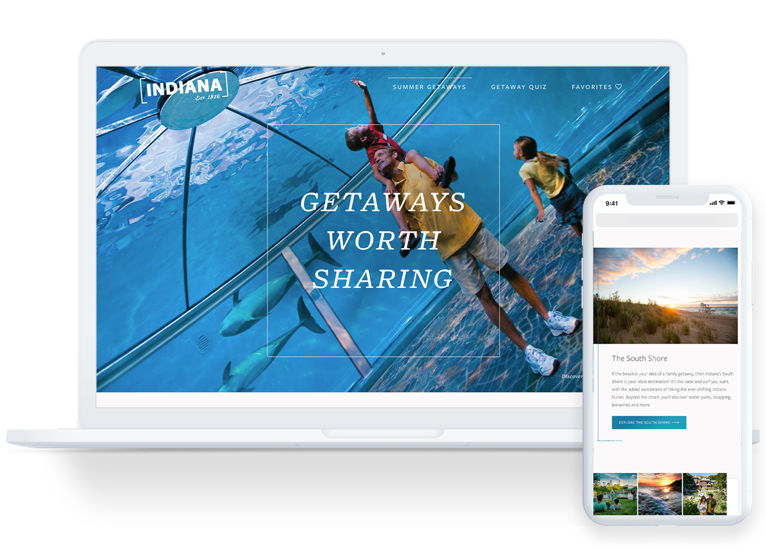 Indiana Tourism Summer Microsite